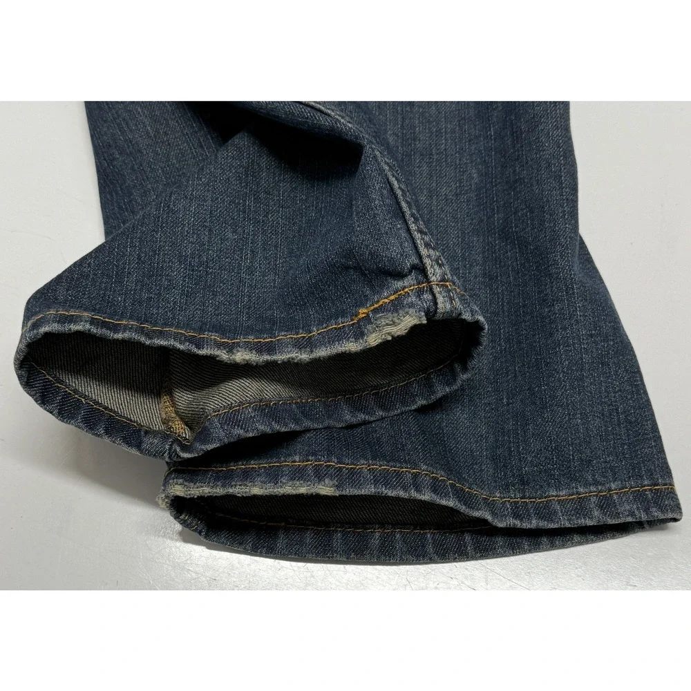 Levis‎ 505 Jeans Mens 40X30 Blue Straight Leg Dark Wash Workwear Casual